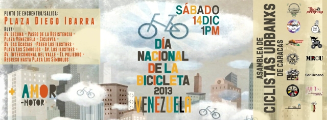 Rodada del Día Nacional de la Bicicleta